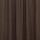 Enfärgat Göran-tyg i mörkbrun nyans med mjuk textilkänsla.