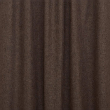Enfärgat Göran-tyg i mörkbrun nyans med mjuk textilkänsla.