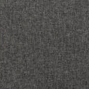 Mörkgrå ljushärdig uteväv med strukturerad yta, tygprov för gardiner och utomhustextilier