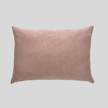 Kuddfodral i rosa färg med mjuk linnekänsla. dammig mauve