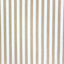 Beige- och vitrandig uteväv i återvunnen bomull, tåligt tyg för utomhustextilier.